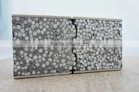 EPS cement sandwich wall panel/ eps concrete wall panel/ lightweight wall panel