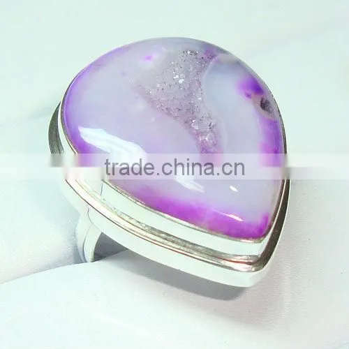 925 Stamped Sterling Silver Citrine Semi Precious Gemstone Pendant