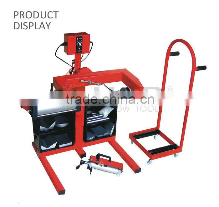 Truck tire repair vulcanizing machine