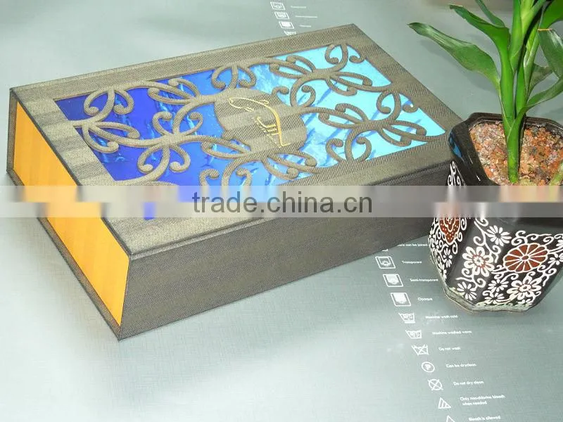 new design cardboard box for silk scarf wholesale from Alibaba