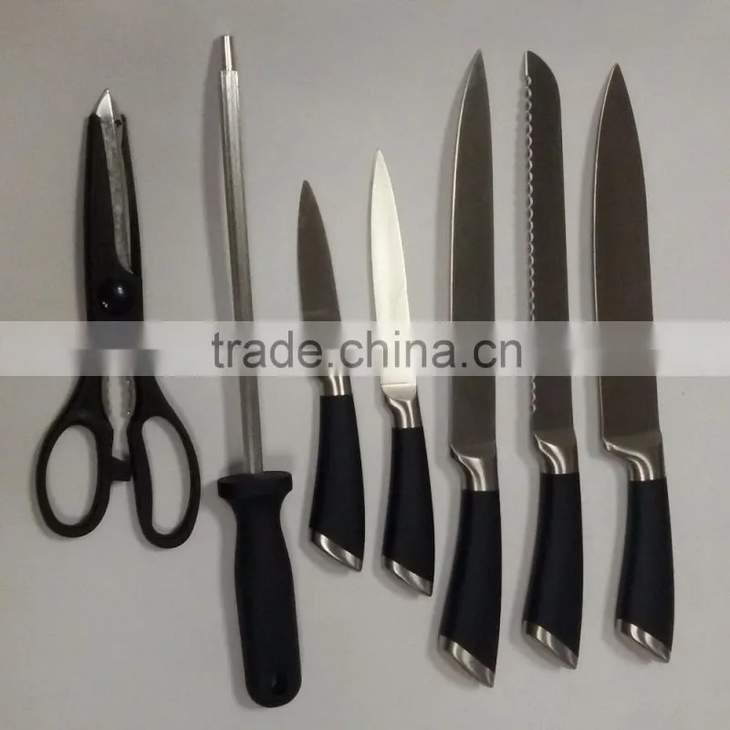 Knife / fruit knife / bread knife / slicing knife / scissors / knife sticks with high-grade kitchen knife special steel head che