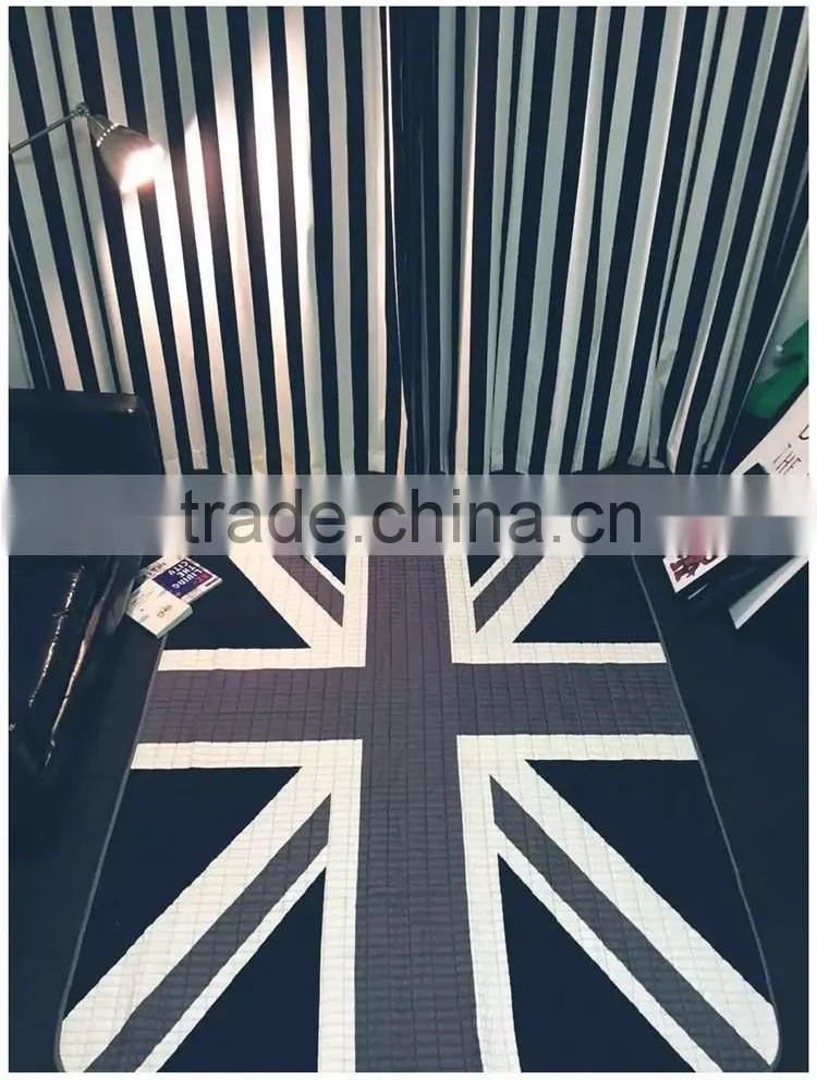 Living Room Floor Mat Characteristic Decorative Room Creeping Country Mat