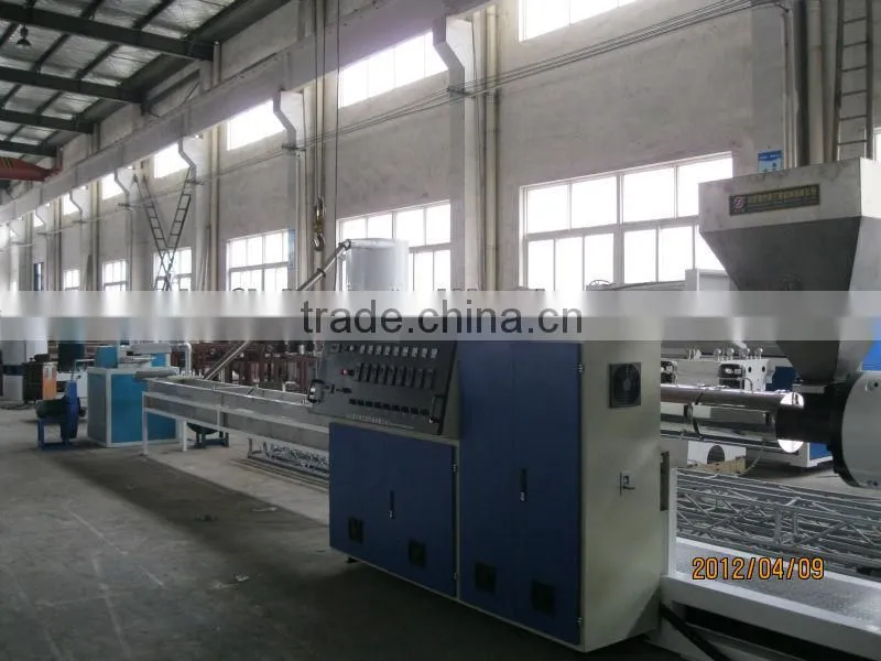 PP PE Waste plastic pelletizing line/granulation machine