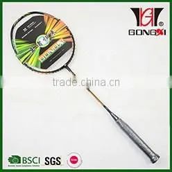 GX-7006 BLUE best sale aluminium&steel cheap badminton racket&racket covering/G3 badminton grip