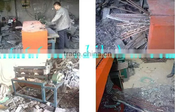 car radiator crusher/ car radiator recycling machine/car radiator separator