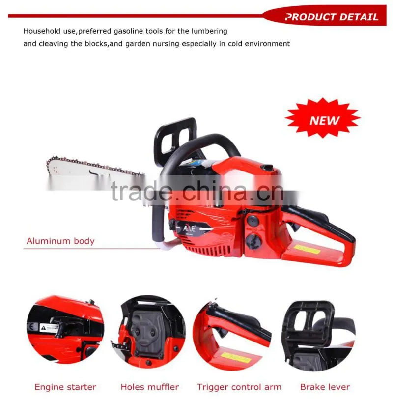 Professional easy starter chain saw with big power quality warranty