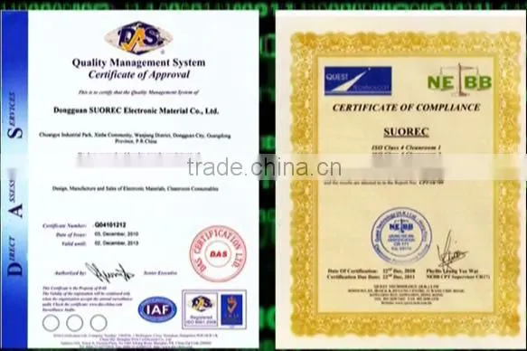 Super absorption Laser Cut Class 100 1009DLE Polyester Cleanroom Wiper
