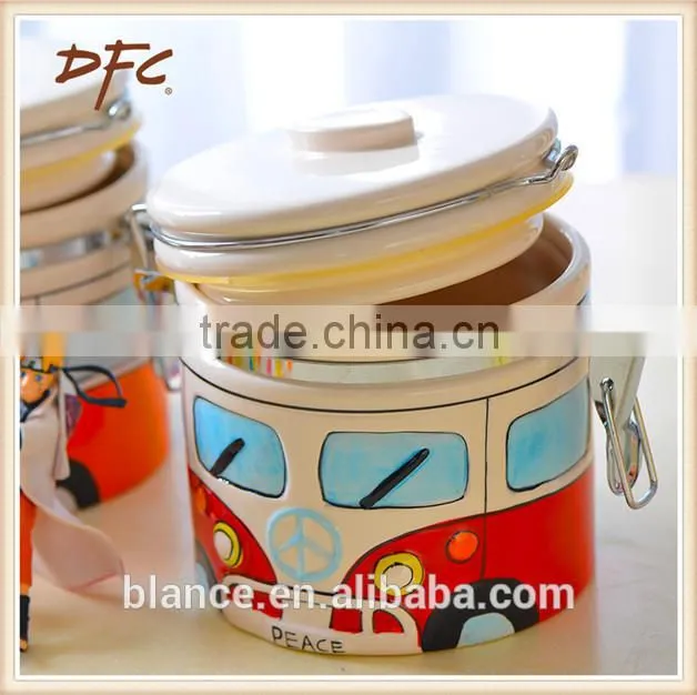 ceramic London bus dinner set for UK 2015new arrival