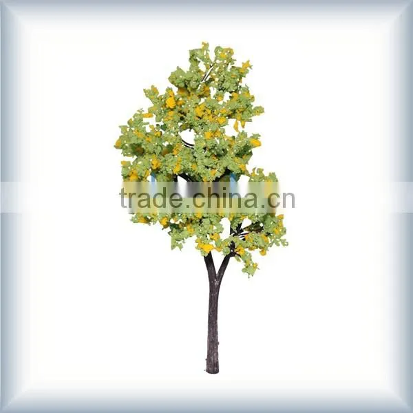 Colorful 3D decorated live christmas trees,CT007-160model tree for layout,good quality model tree,decorative model tree