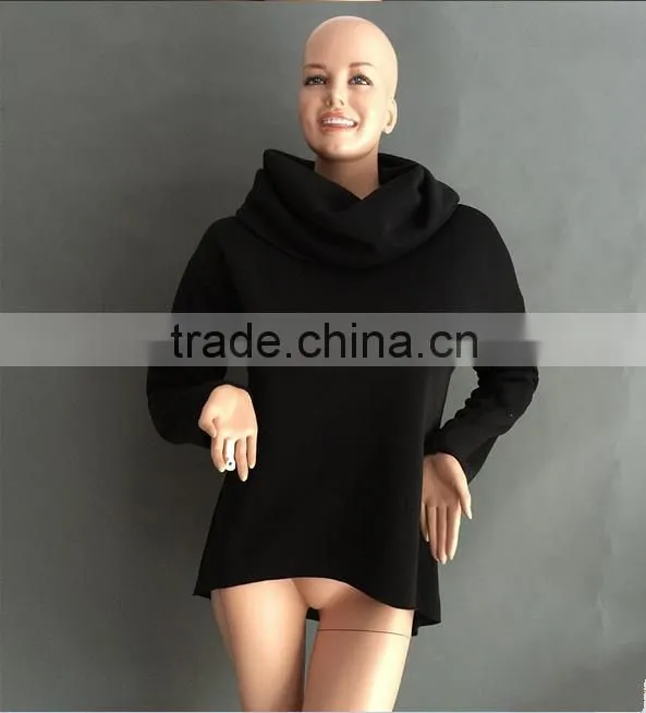 2016 New Arrival Women Winter Hoodies Scarf Collar Long Sleeve Fashion Casual Style Autumn Sweatshirts