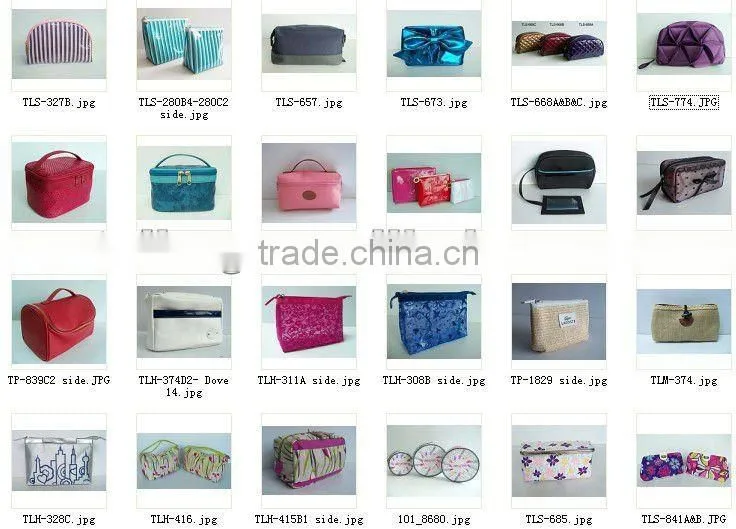 The hottest selling&the new arrival promotion shiny pu toiletry bag