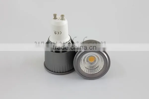 5W led lighting, COB LED Spot Light, LED GU10 Spotlight AC85-265V Halogen Replacement