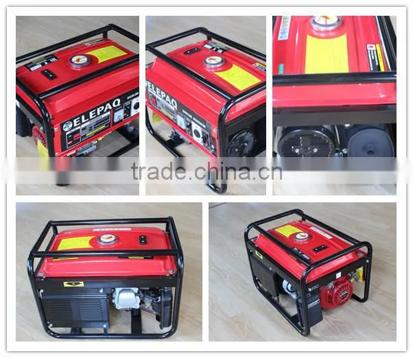 4 stroke engine driven portable stable power 6.5kw honda gasoline generator