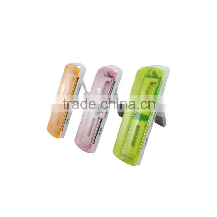 Hot sell spaceship shape wired card reader for micro memory card