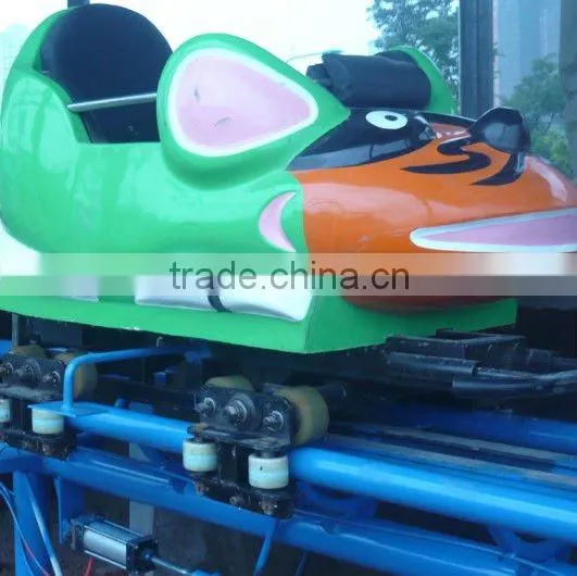outdoor amusement park rides small roller coaster