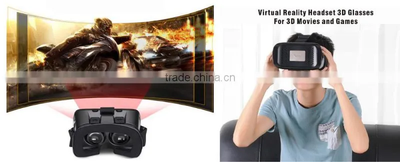 2016 hottest sale 3 d virtual reality vr box 3d glasses for smartmobile 4-6inch