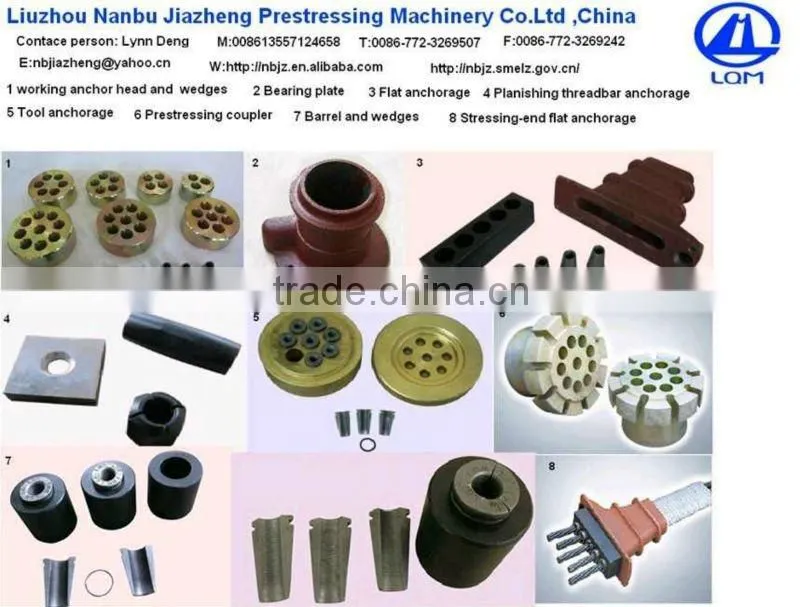 High quality slab anchorage of 3 Holes