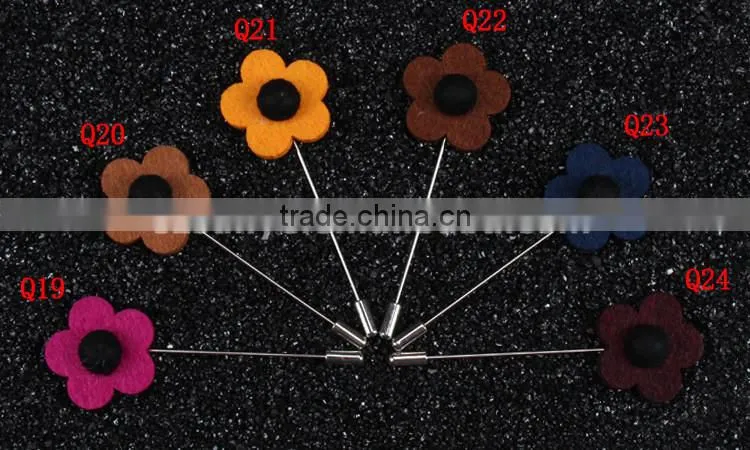 hand made lapel flower pin LAP071
