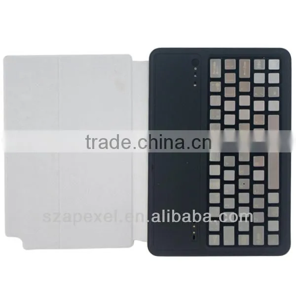 Hot Sell!!! 2014 new design blue tooth3.0 wireless keyboard for ipad mini tablet pc