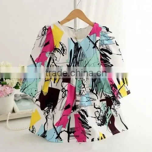 2016 include necklace flower kids party dresses factory direct kids fashion dresses pictures