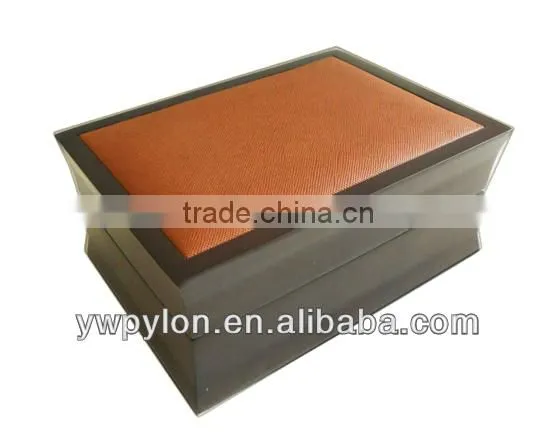Top grade glossy female watch and necklace box