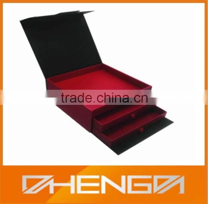 Supply Wood Chocolate Box with Drawers