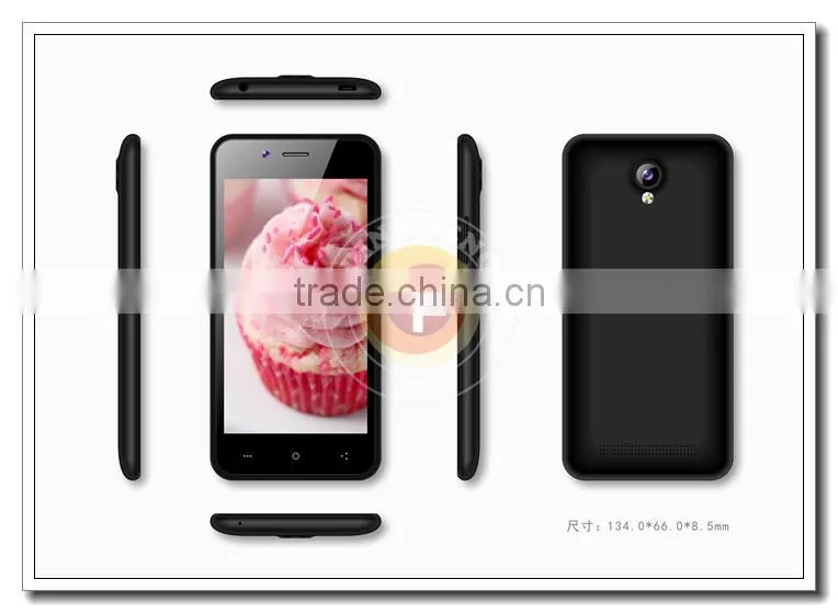 4.5"IPS Touch Screen MTK6735P Andorid 5.1 8MP Quad Core 4G Smart Phone Z8