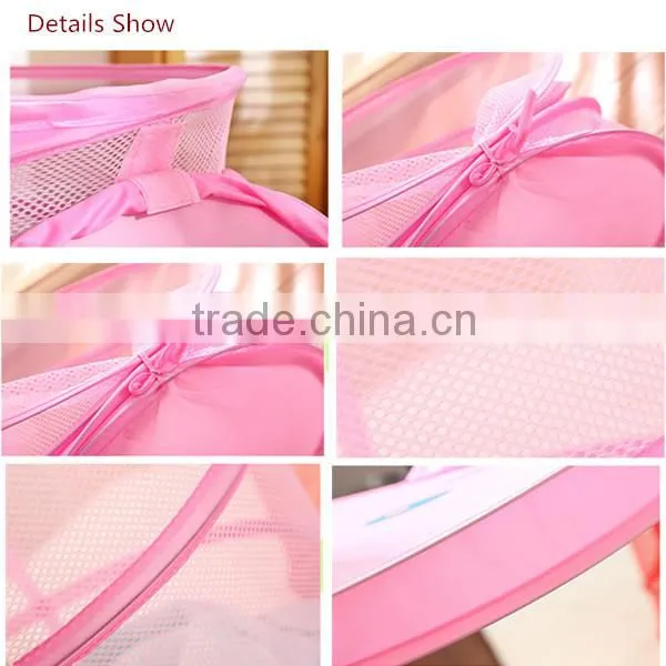 Mesh Pop-up Basket for with Cover for laundry, storage