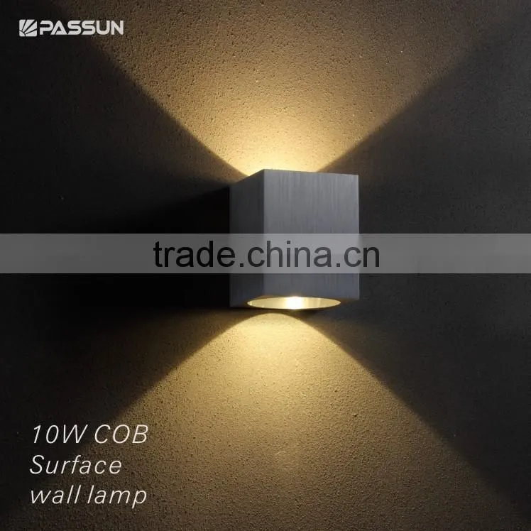 hot selling high bright 2*13w 2600lm led surface wall light for hotel/ gallery/ retaurant