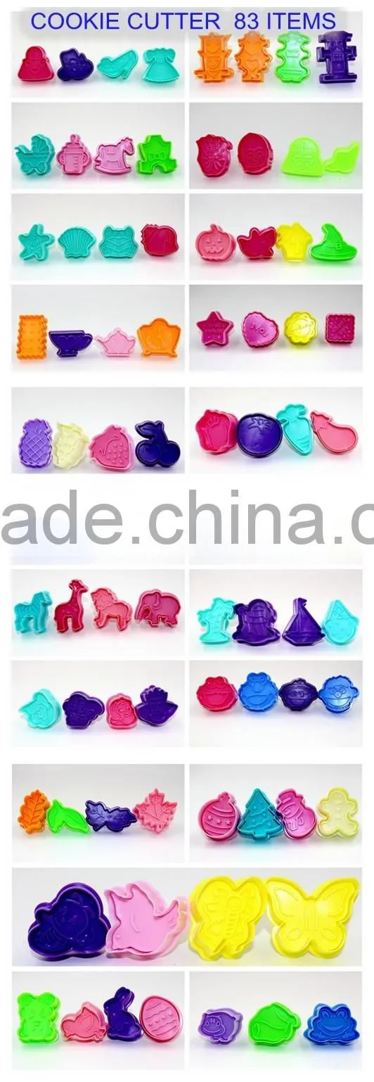Spring press Cookie cutter type biscuit mold suit with car serious