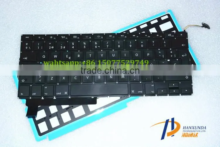 New arrival 100% Perfect SP Spain Layout For MBP 15 inch Spain keyboard with Backlight