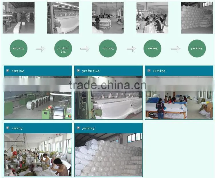 Elegant mosquito net bed canopy polyester fabric china manufacture