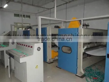 new type Nonwoven Waste Felt Hot Melting Production Line