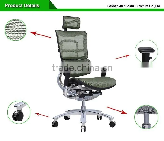 Comfortable mesh office armchair racing seat