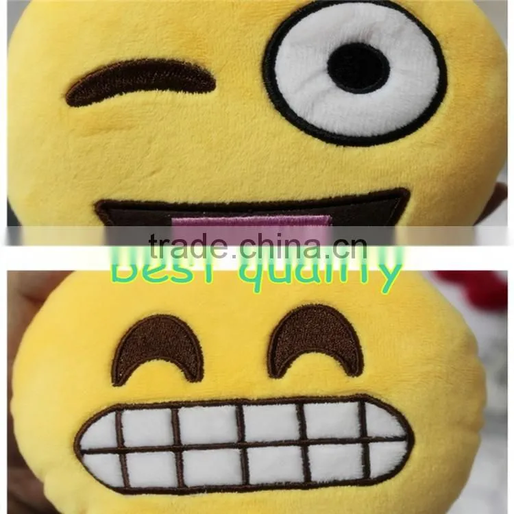 New arrivals promotional customizational design whatsapp emoji bag decoration