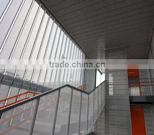 Perforated metal mesh speaker grille/ Metal plate