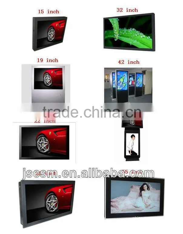 Wall mounted 42inch digital signage display advertising player electronic screen for promotion