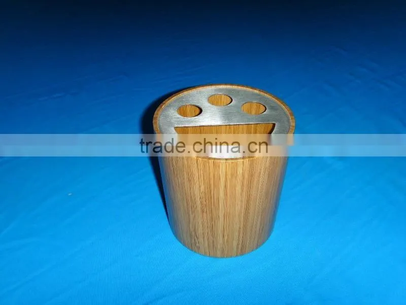 Jiangmen Bamboo round home bath accessories