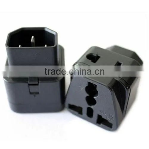 Power converter adapter Universal to IEC C14 male plug adapter converter charger, computer adapter CE WDI-320