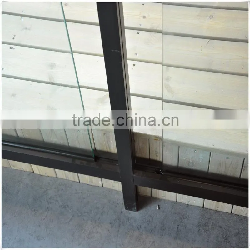 iron balcony aluminium glass railings