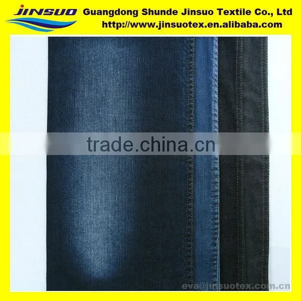 Custorm superior quality yard dyed indigo rolls of denim fabric