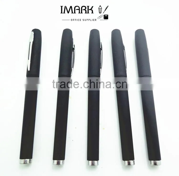 Hot selling Plastic print LOGO gel pen