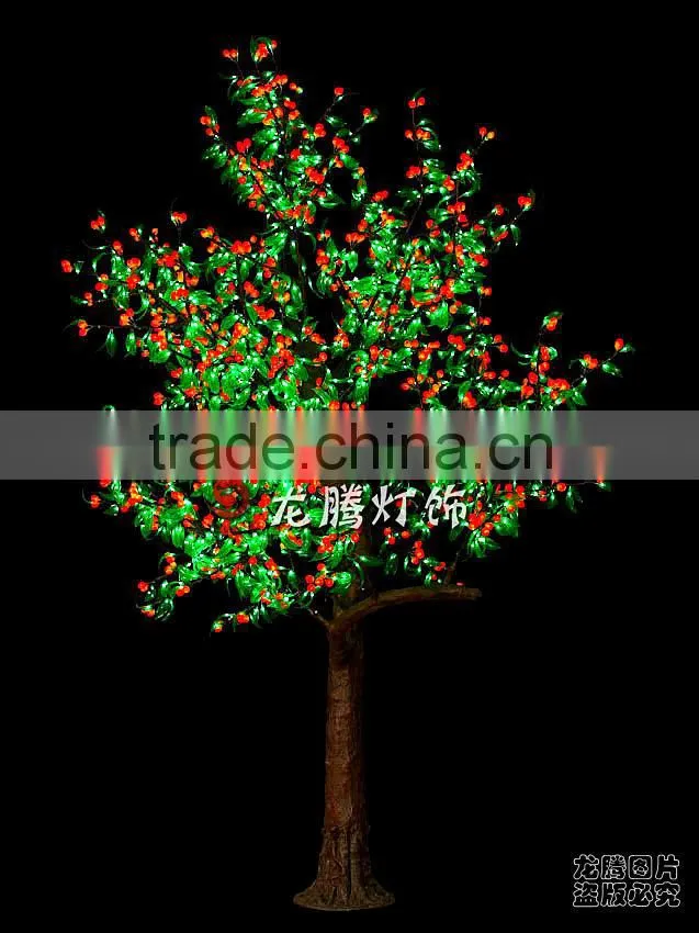led landscape artificial tree with light