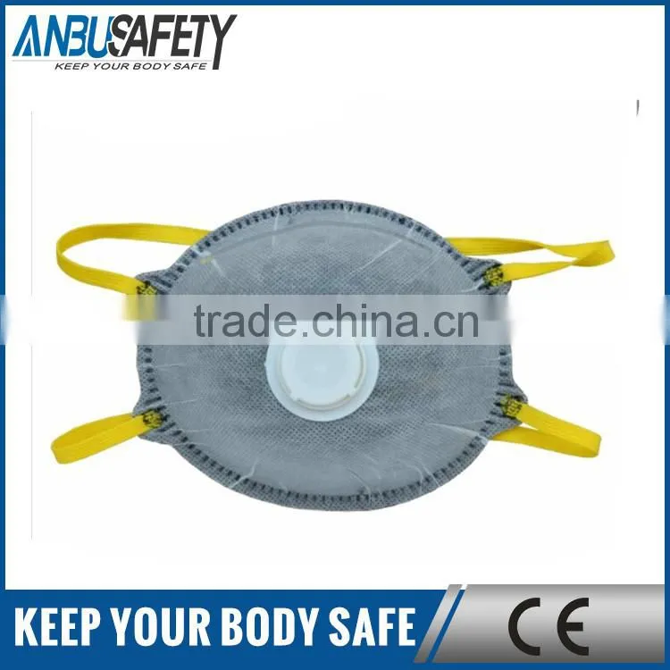ffp2/ffp3 non woven face mask with carbon