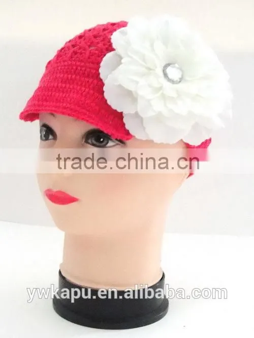 Multi colors crochet hat,custom newsboy cap