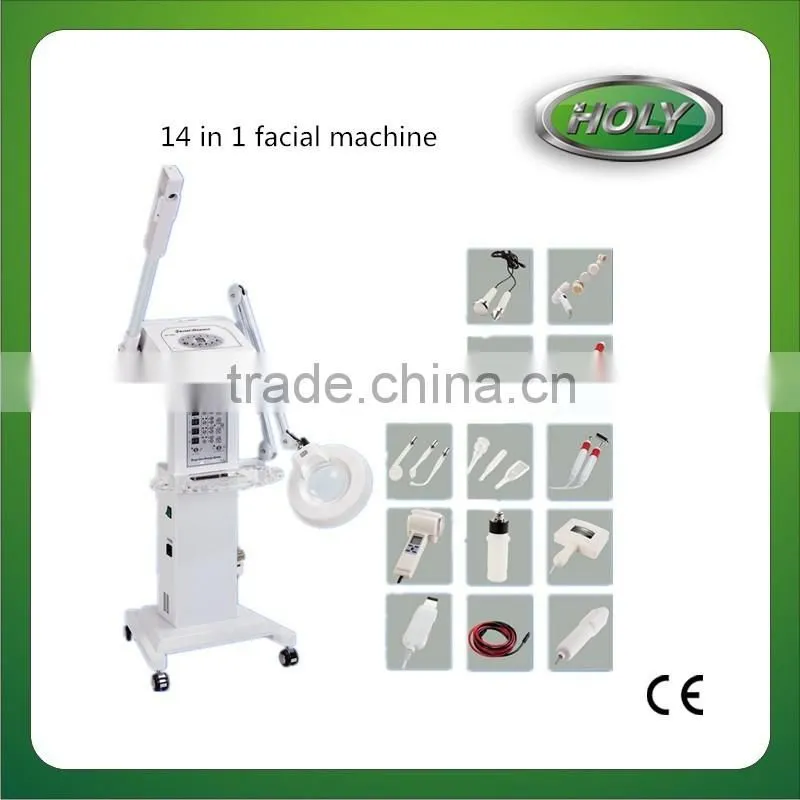 Wholesale 14 In 1 Nice Vacuum Water Sucking Machine Facial Spray Skin Moisturizer Equipment