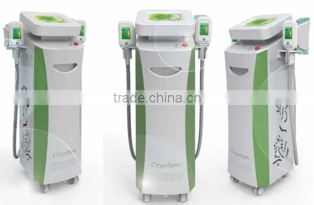 2 handpiece vacuum cryotherapy Fat freezing Machine