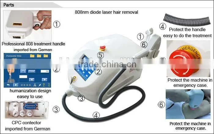 Hot sale Portable mini 808nm diode fda approved hair removal for body