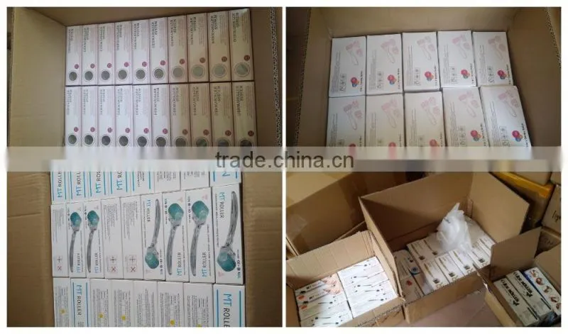 New & Hot products! Meso roller 1200+720+300 pins microneedle 4 in 1 derma roller