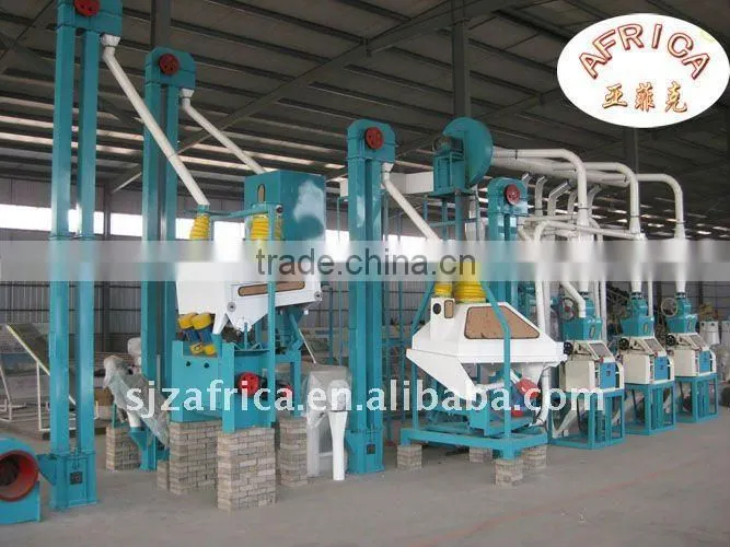 10T/24H arepa flour machine, Corn mill machine, gain mill